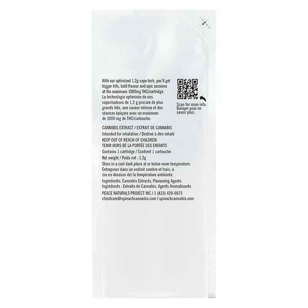 Spinach - Strawberry Slurricane 510 Thread Cartridge