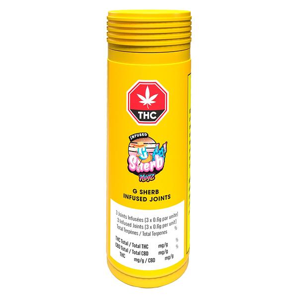 Nugz Joints - G Sherb Infused Pre Roll