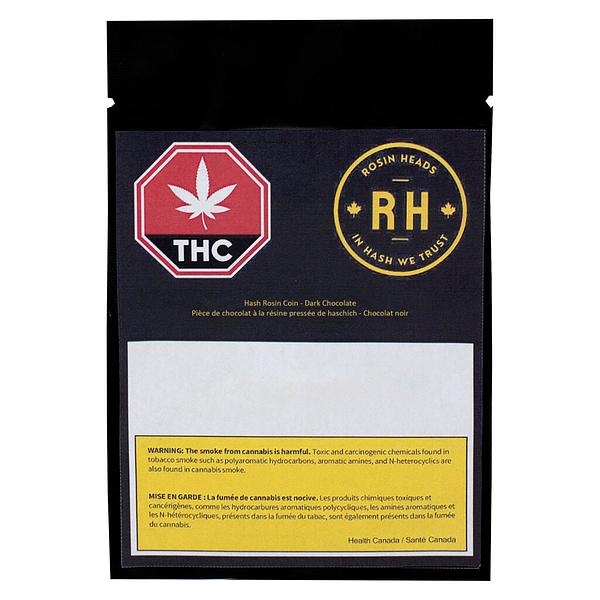 Rosin Heads - Hash Rosin Coin - Dark Chocolate