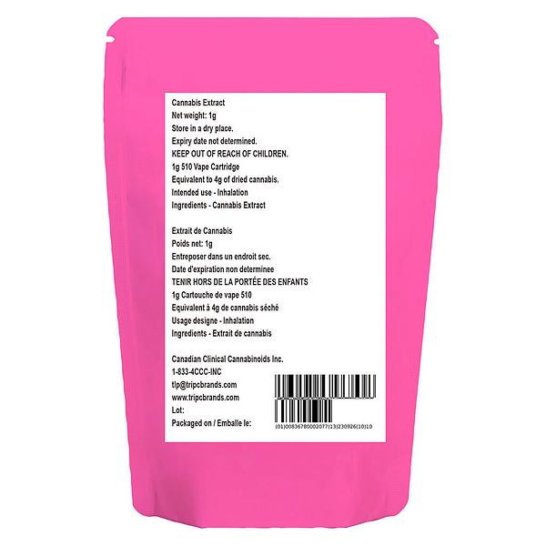 TERP GUSH - Frosted Swirl Live Resin 510 Thread Cartridge