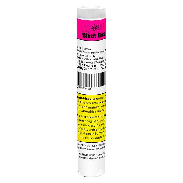High Note - Black Gas Pre-Roll