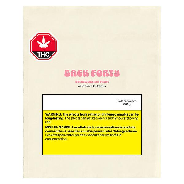 Back Forty - Strawberry Pink All-in-one Vape image 2
