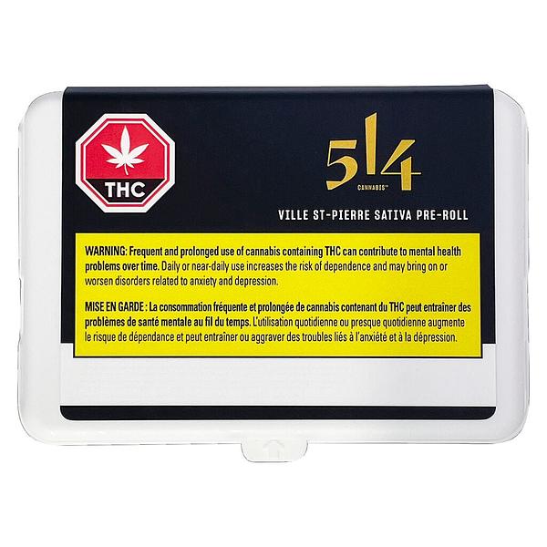 514 - Ville St-Pierre Sativa Pre-Roll