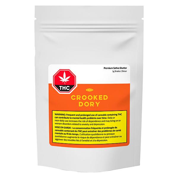 Crooked Dory - Premium Sativa Shatter