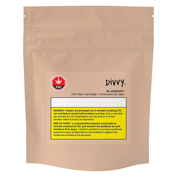 Divvy - Blueberry 510 Thread Cartridge
