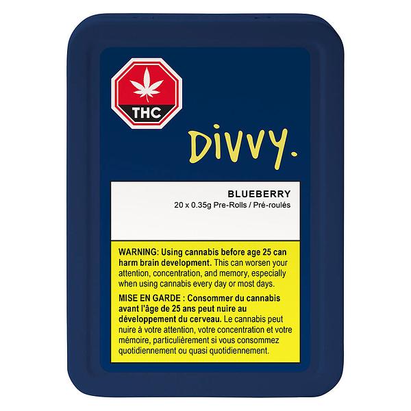 Divvy - Blueberry Pre-Roll