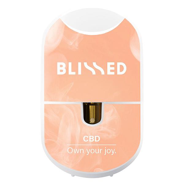 Blissed - Breathe Strawberry Lemonade 1:1 (Liquid Diamond : Cbd) 510 Thread Cartridge image 1
