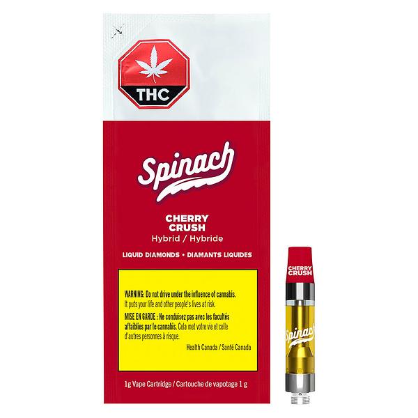 Spinach - Cherry Crush Vape 510 Thread Cartridge image 4
