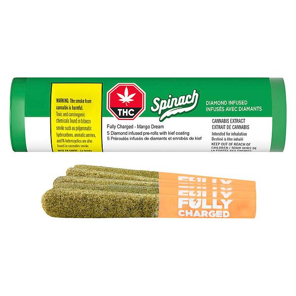 Spinach - Fully Charged Mango Dream Infused Pre-roll image 4