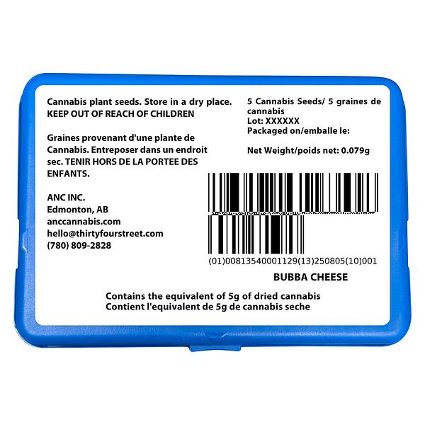 34 Street Seed Co. - Bubba Cheese