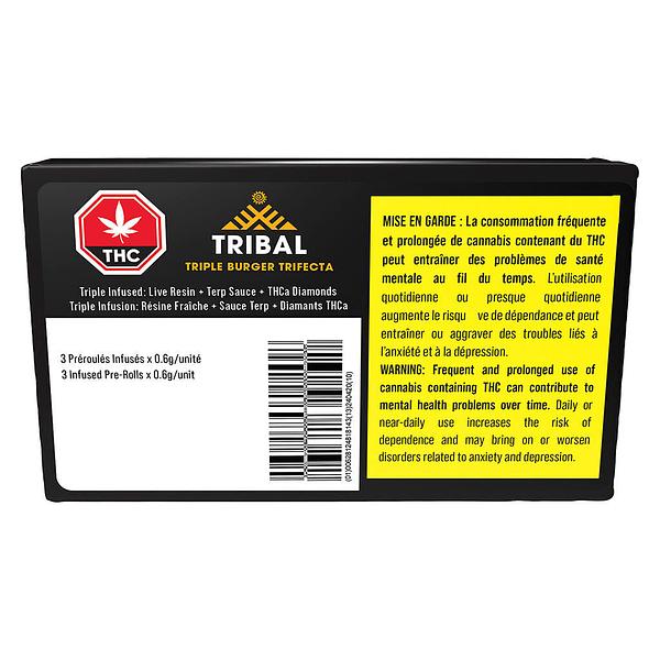 Tribal - Triple Burger Trifecta Infused Pre-roll image 2