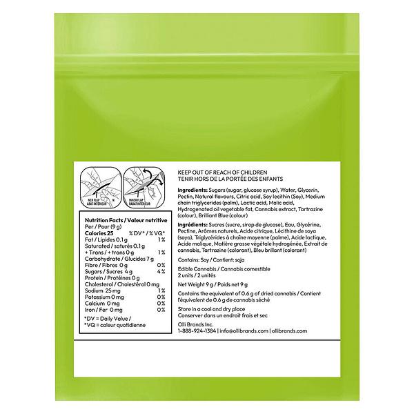 SWEET TOOTH CANNFECTIONERY CO. - Sour Apple Gummies