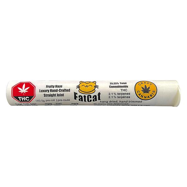 FatCat - Fruity Haze - Luxury Hand-Crafted Straight Joint