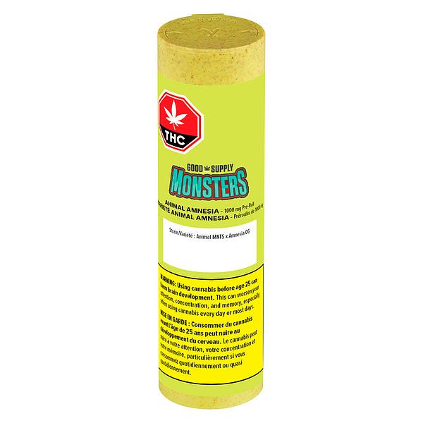 Good Supply Monsters - Monsters Animal Amnesia Infused Pre-Roll
