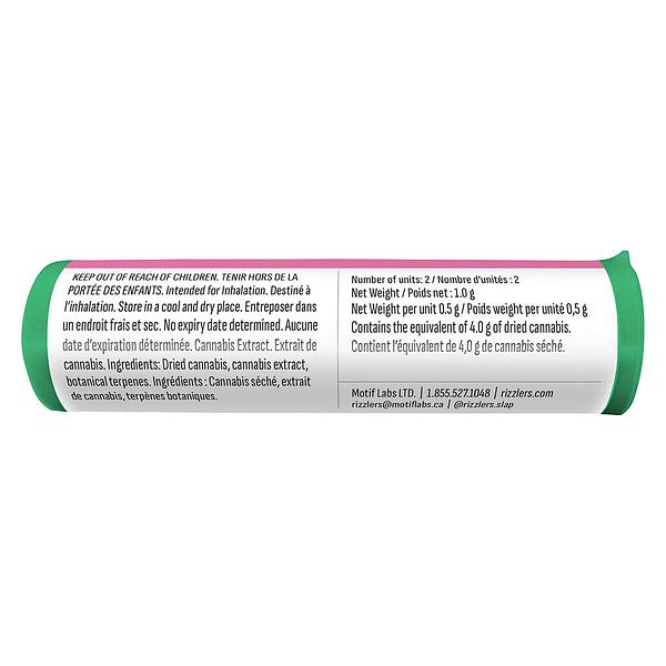 RIZZLERS - Twisters - Tropicoco & Watermelon Razzler M Infused Pre-Roll