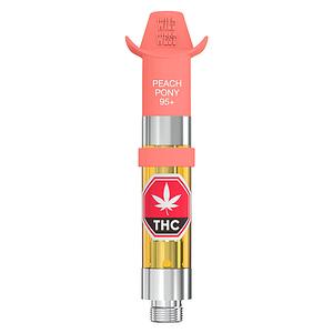 Wild West - 95+ Peach Pony Liquid Diamonds 510 Thread Cartridge