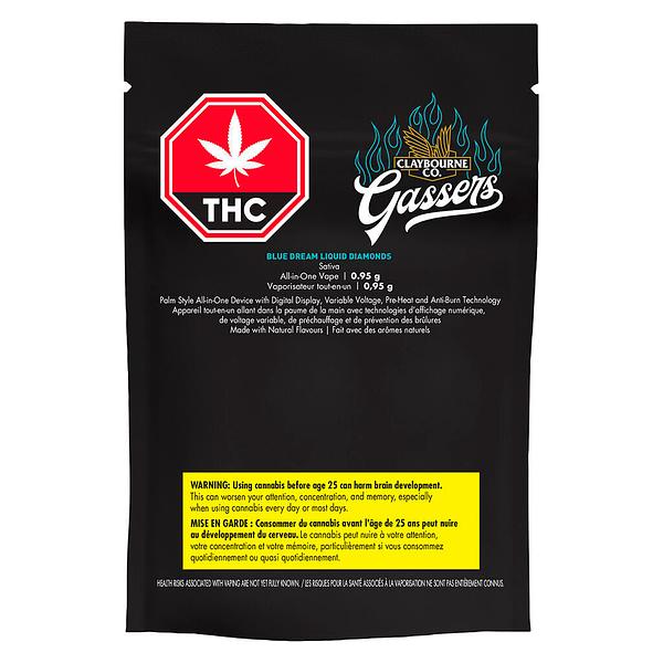 Claybourne - Gassers Blue Dream Liquid Diamonds AIO