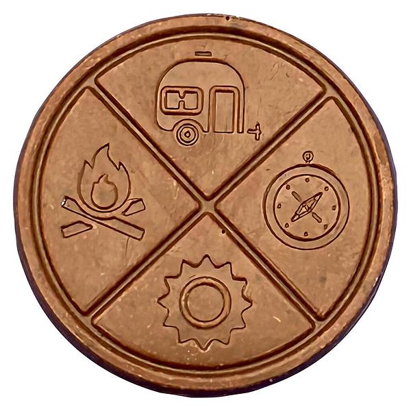 The Hazy Camper - Mochaccino 1:1 THC:CBD Milk Chocolate image 1