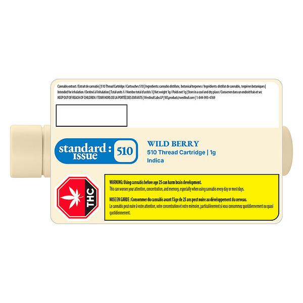 Standard Issue - Wild Berry 510 Thread Cartridge