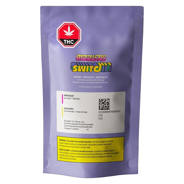 RIZZLERS - Switchit - Sour Slapple + Grape Galaxy AIO Vape