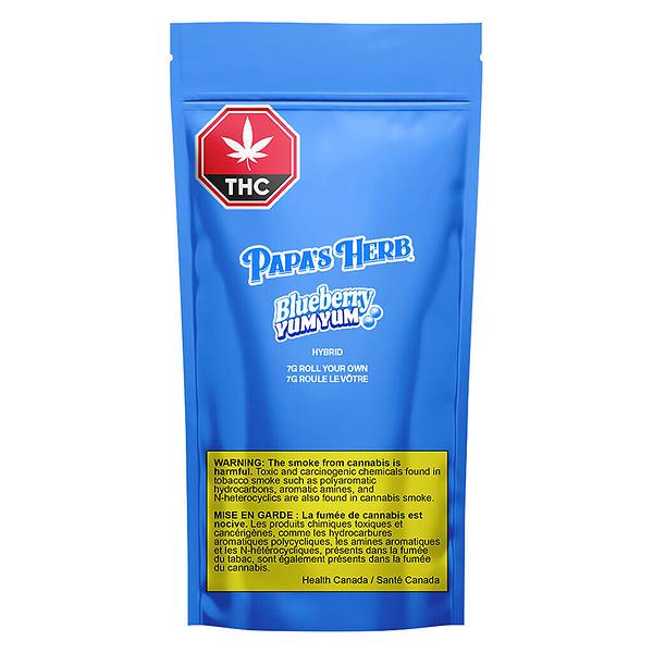 Papa's Herb - Blueberry Yum Yum Roll Your Own