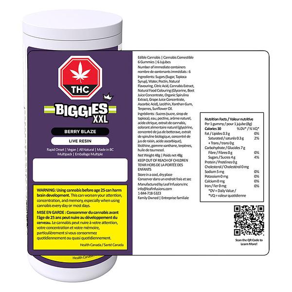 BIGGIES - Berry Blaze Multipack