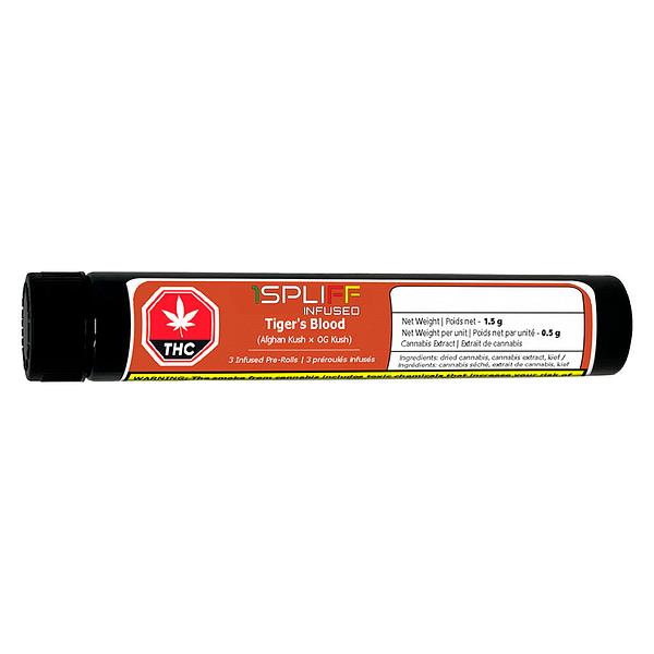 1Spliff Infused - Tiger's Blood Infused Pre-Roll