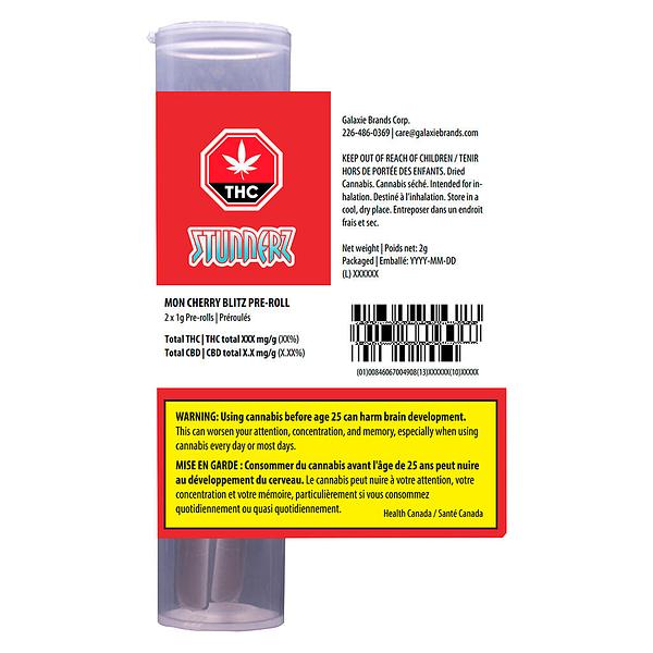 Stunnerz - Sweet Cherry Blitz Pre-Roll