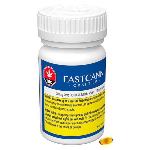 EastCann - EastCann Counting Sheep THC: CBN 5:5 softgels