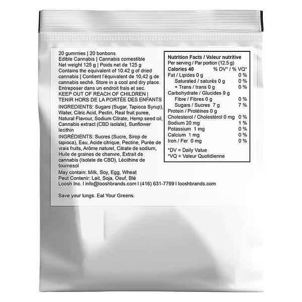 Eat Your Greens. - Peaches & Cream CBD100 Soft Chews