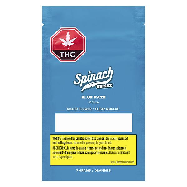 Spinach Grindz - Blue Razz