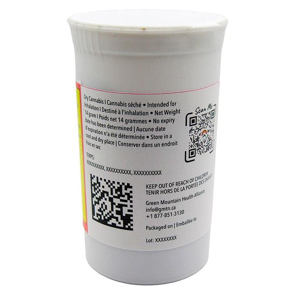 Green Mountain Cannabis - Romulan Grapefruit Milled Flower