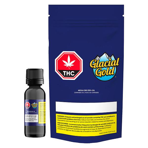 Glacial Gold - Mega CBD 200+ Oil