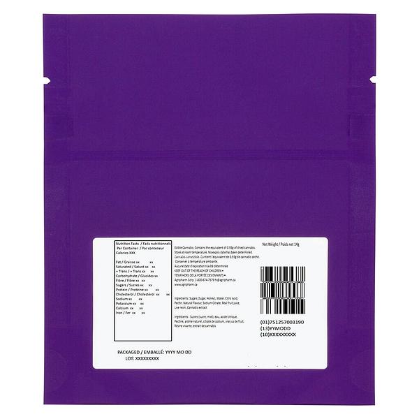 Purple Hills - Orangeade Live Resin Gummies image 3