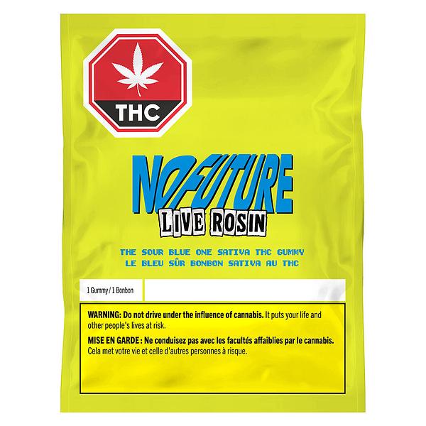 No Future - The Sour Blue One - Live Rosin Sativa THC Gummy