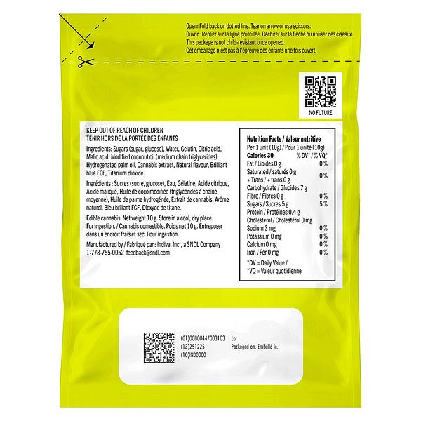 No Future - The Sour Blue One - Live Rosin Sativa THC Gummy