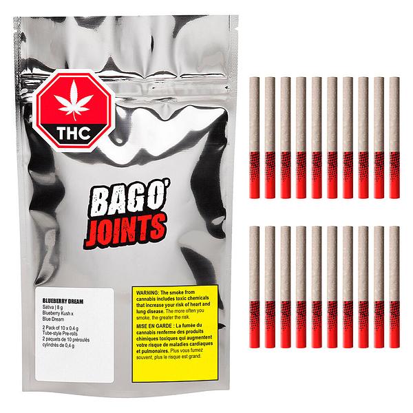 Big Bag O' Buds - Blueberry Dream Tube Style Pre Roll